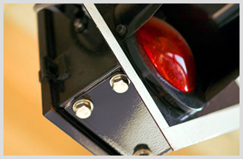 赤信号へのボタン